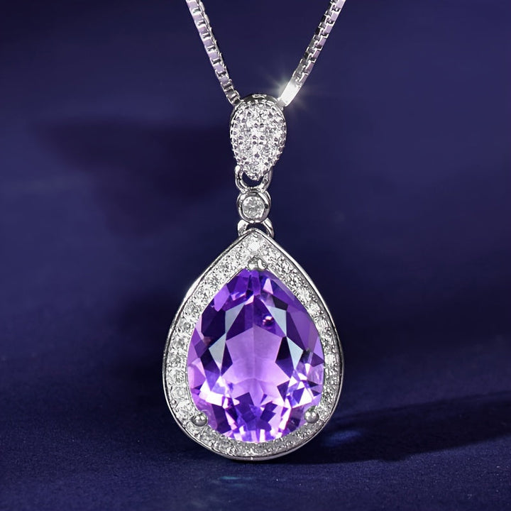 Collier Ivone en Améthyste