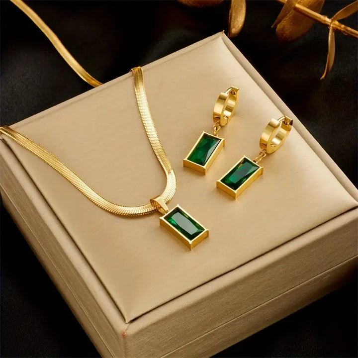 Set de Bijoux Émeraude