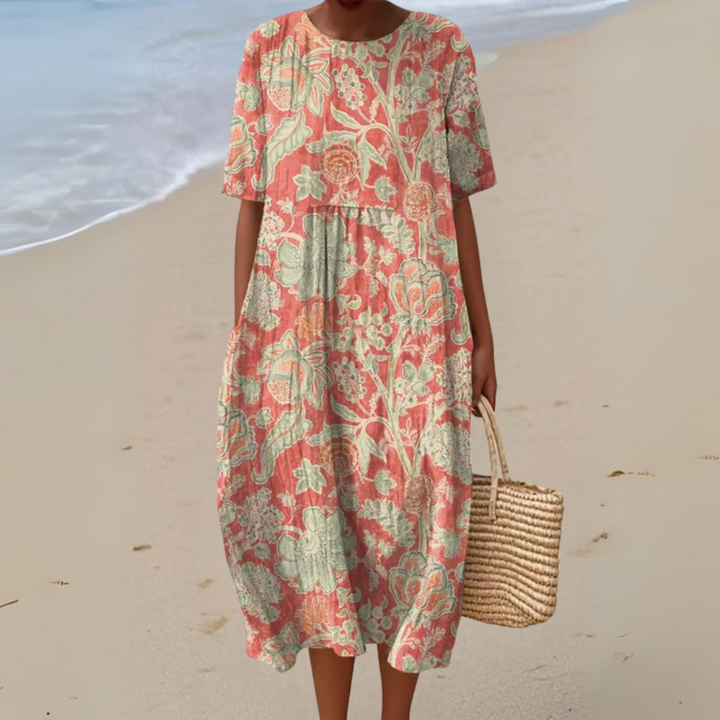 Estrela - Robe Florale Rétro