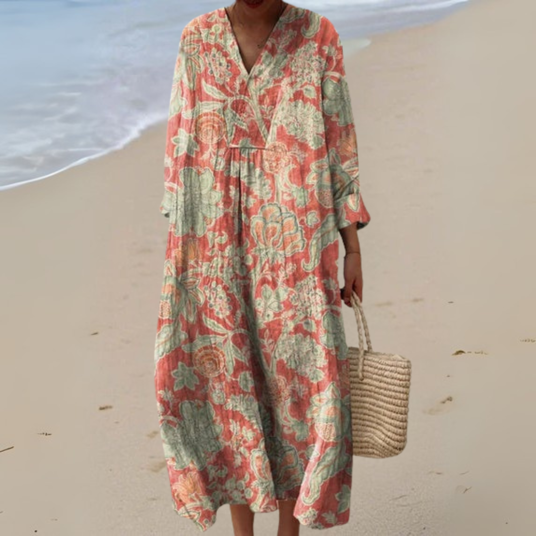 Estrela - Robe Florale Rétro