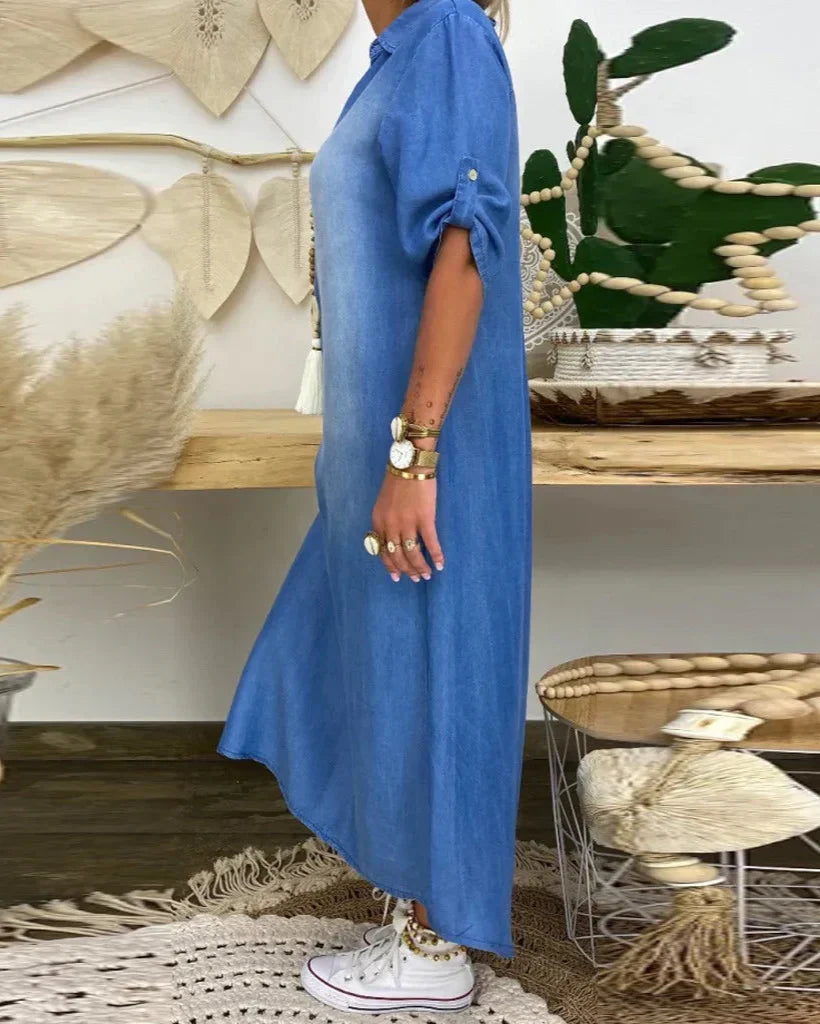 Ibiza - Robe Maxi en Jean