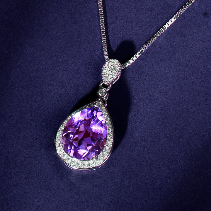 Collier Ivone en Améthyste