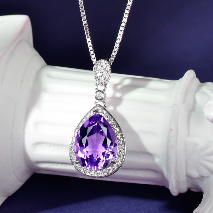 Collier Ivone en Améthyste