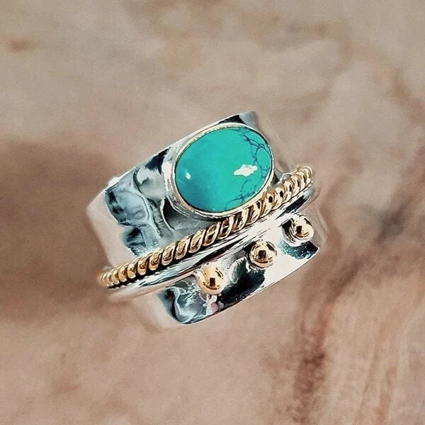 Bague Imposante – Turquoise