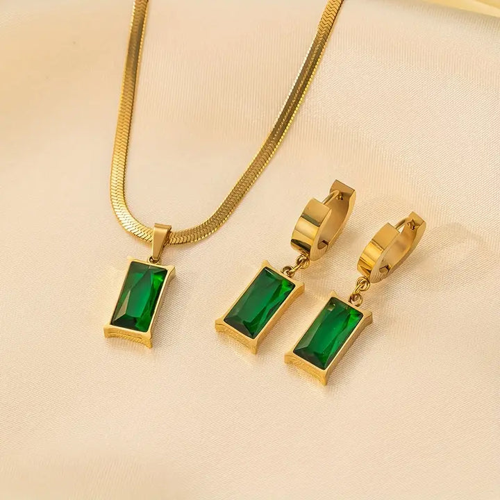 Set de Bijoux Émeraude