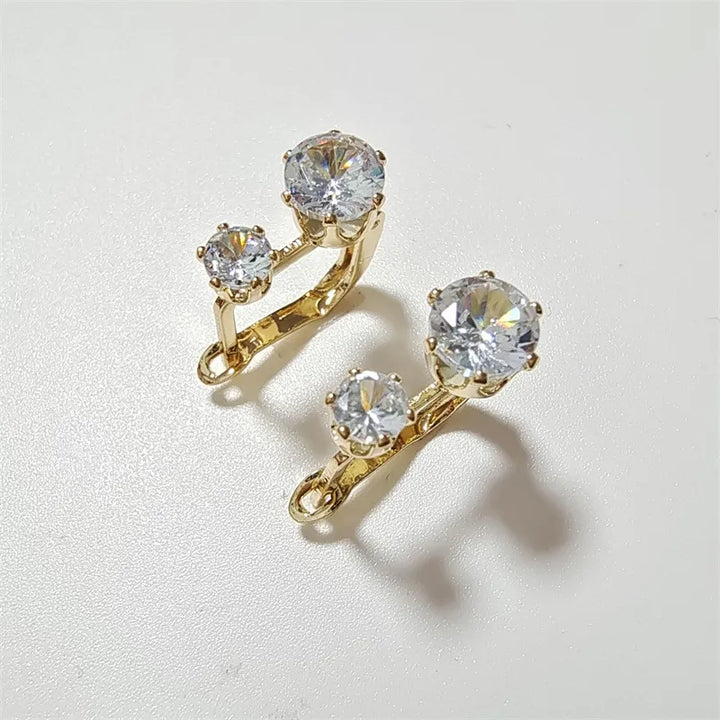 Boucles d'oreilles en Zircon d'Europe et d'Amérique