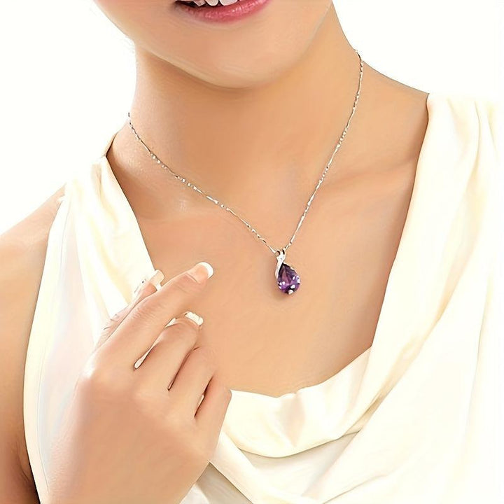 Collier Verena en Améthyste