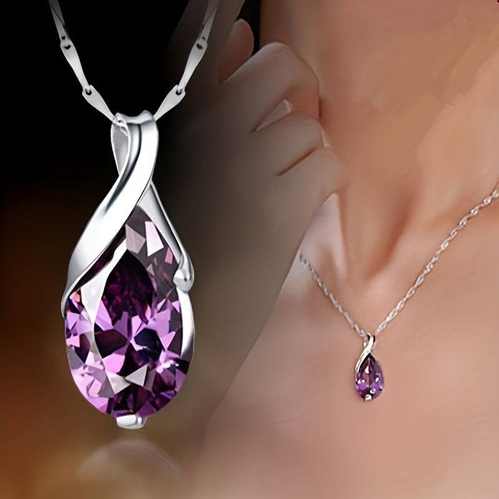 Collier Verena en Améthyste