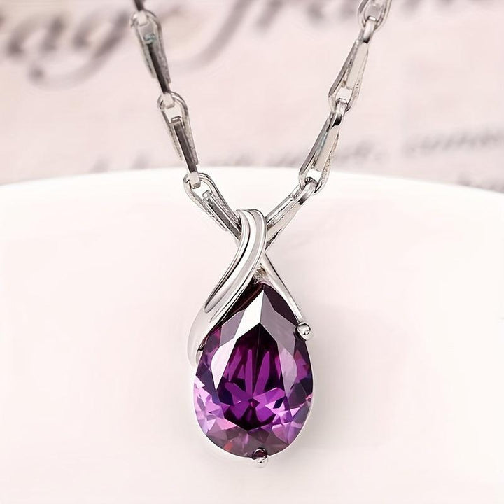 Collier Verena en Améthyste
