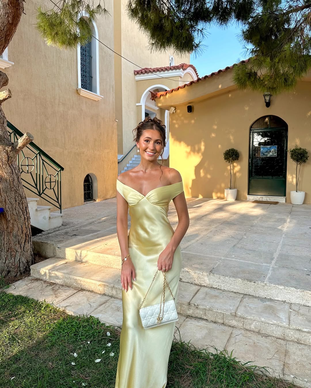 Bárbara - Robe Maxi en Satin