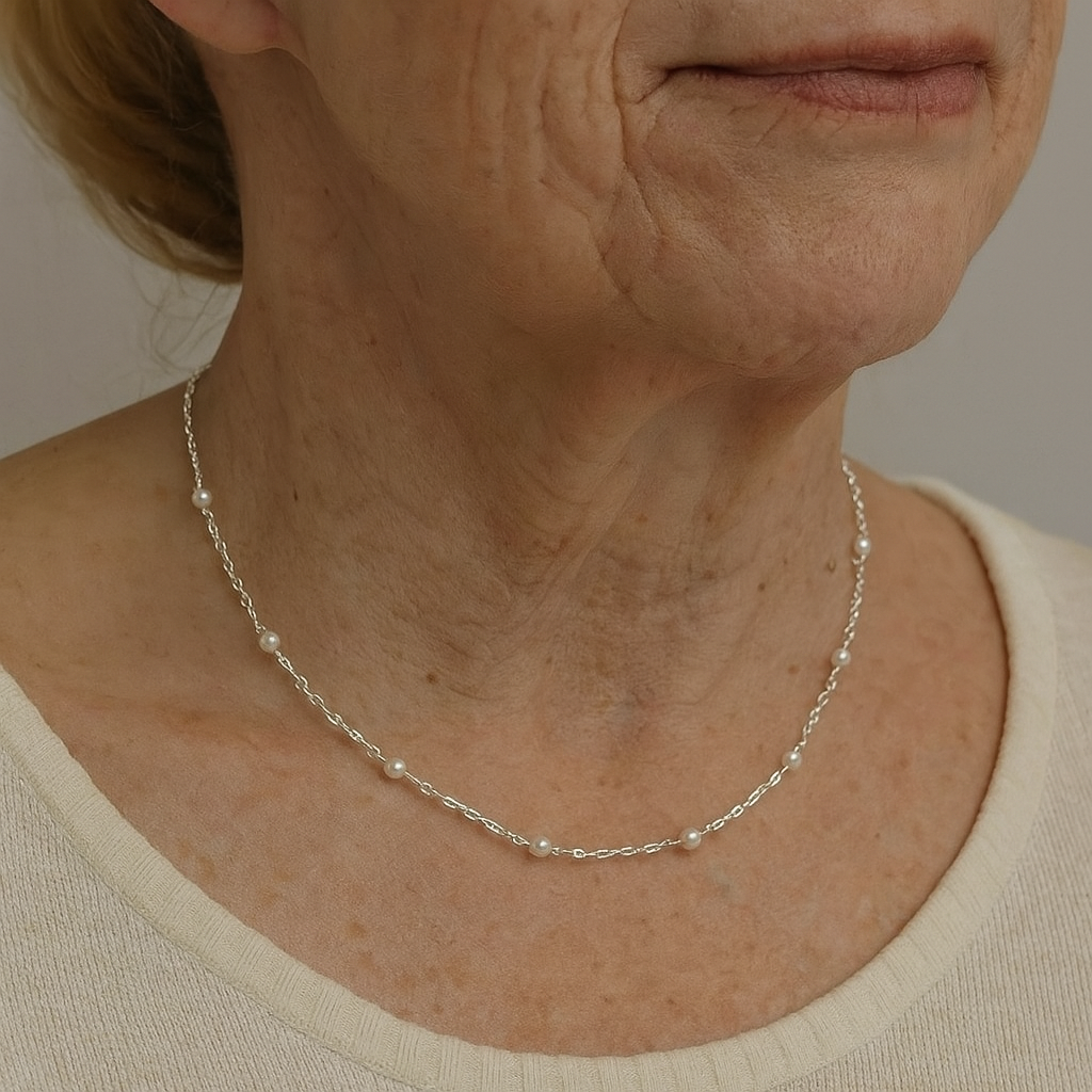 Collier Chic en Perles Lumineuses