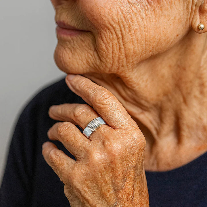 Bague Boho avec Fils Dorés