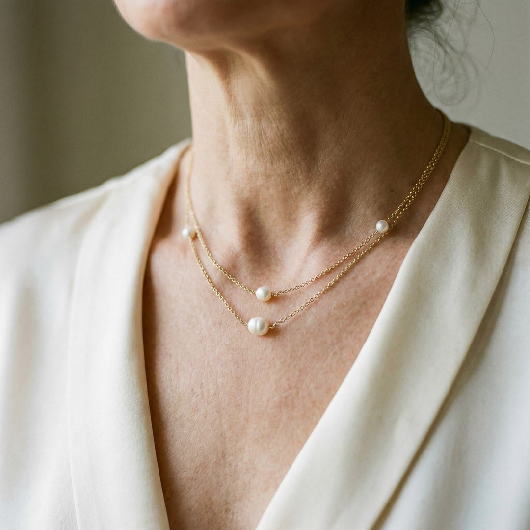 Collier en Perles d'Eau Douce