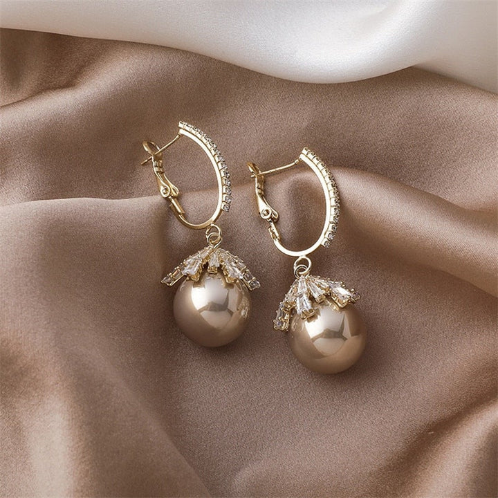 Boucles d’oreilles Malia en perle