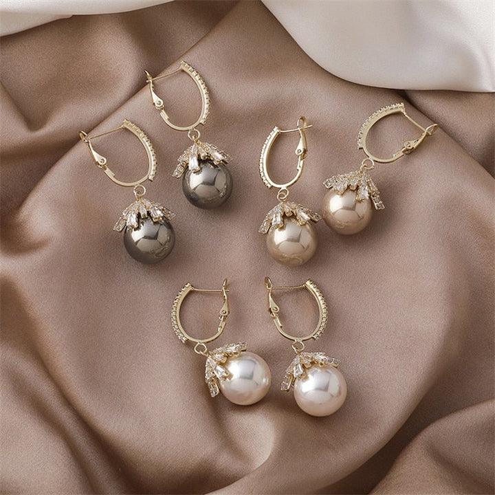 Boucles d’oreilles Malia en perle