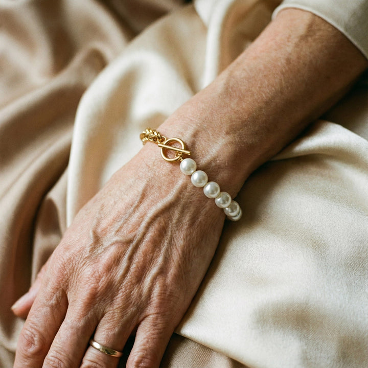 Bracelet Chic en Or et Perles