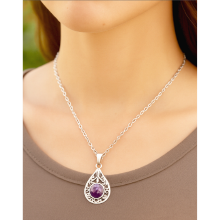 Collier en Améthyste