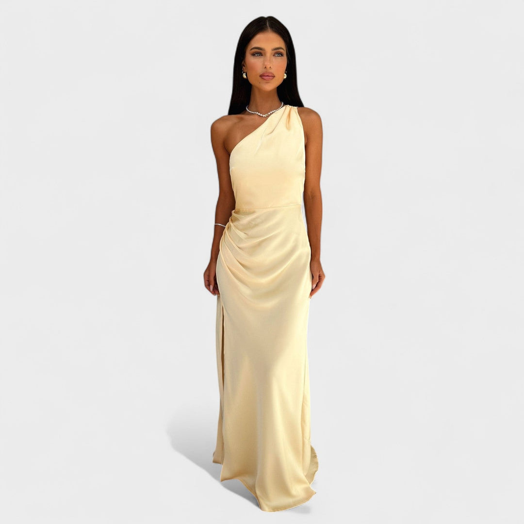 Aurélia - Robe longue en satin