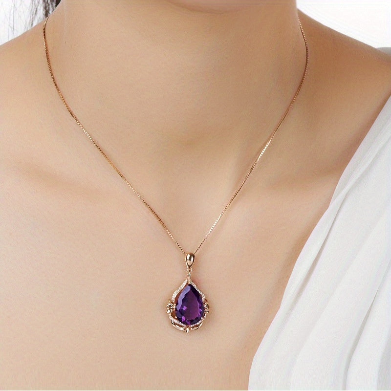 Collier Marie en Améthyste