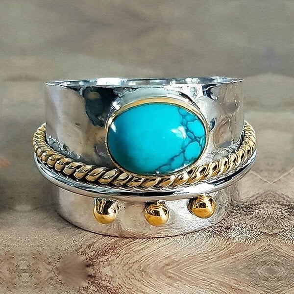 Bague Imposante – Turquoise