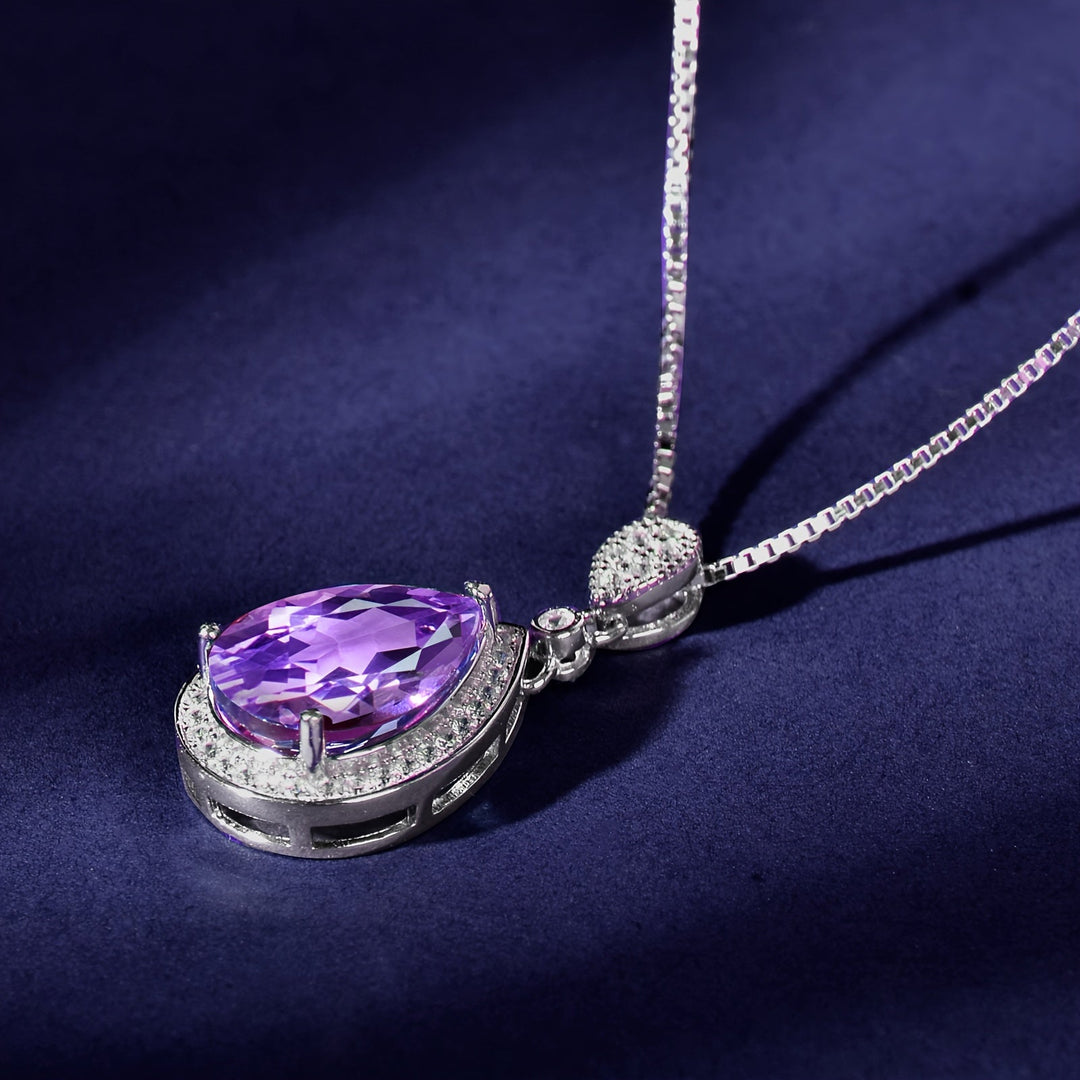 Collier Ivone en Améthyste