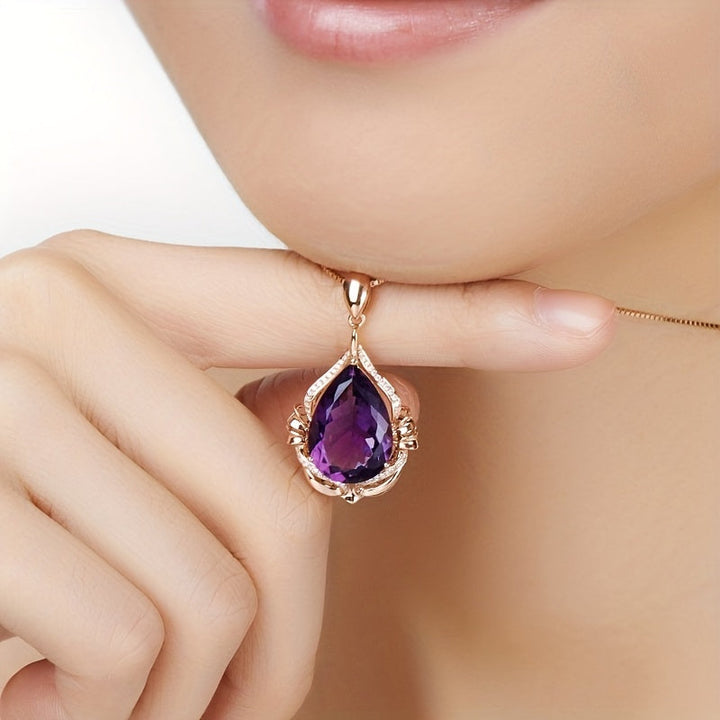 Collier Marie en Améthyste