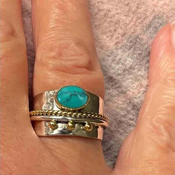 Bague Imposante – Turquoise