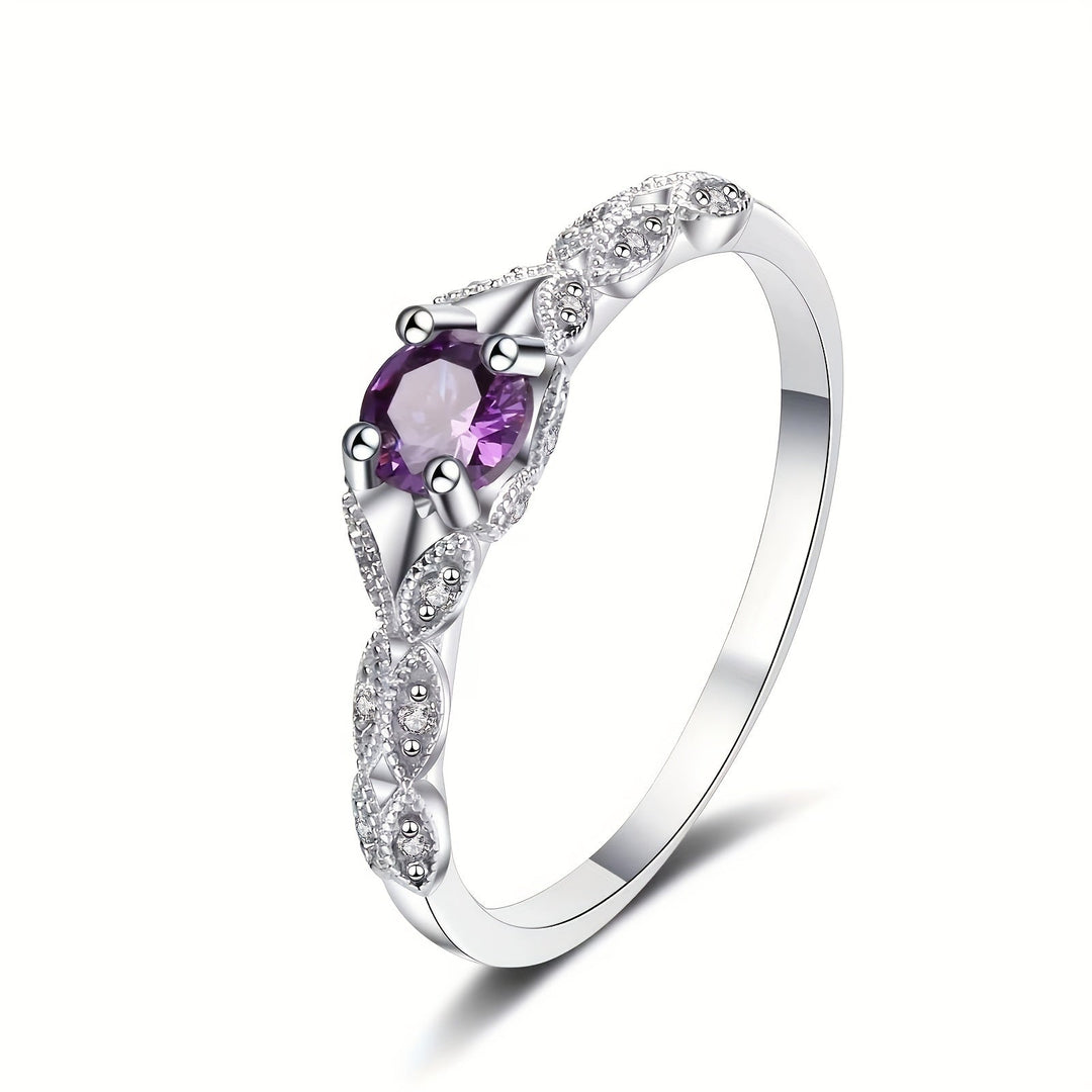Bague Brigitte en Améthyste
