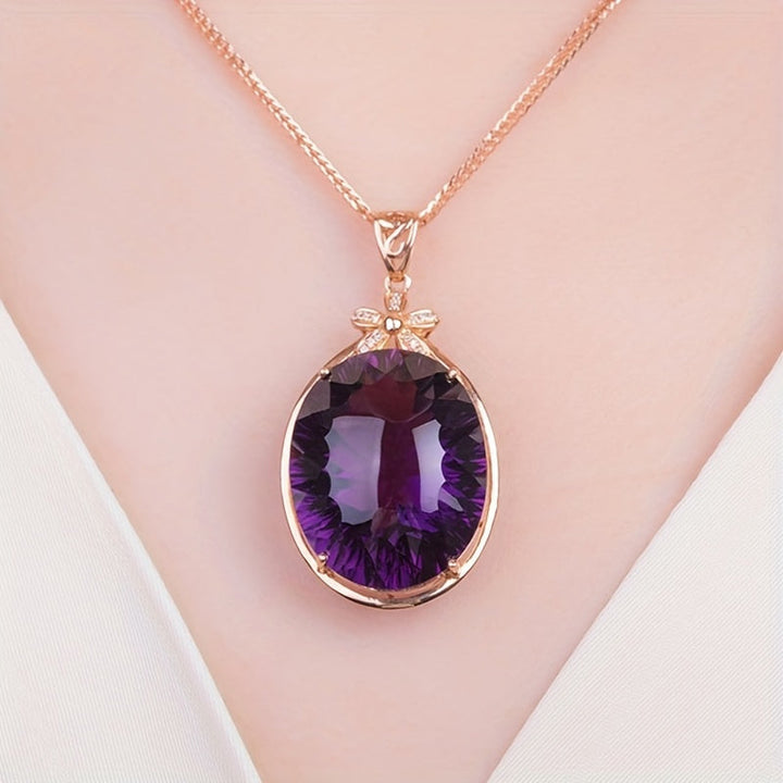 Collier Marie en Améthyste