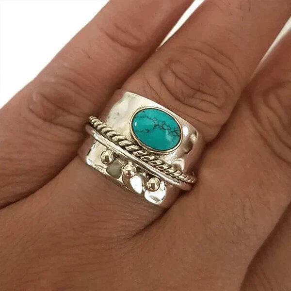 Bague Imposante – Turquoise