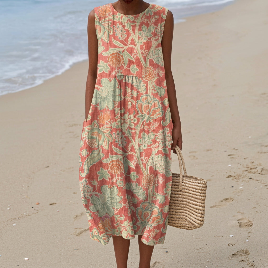 Estrela - Robe Florale Rétro
