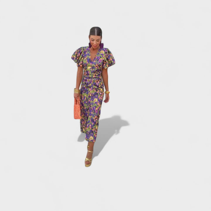 Lília - Robe Feu Tropical